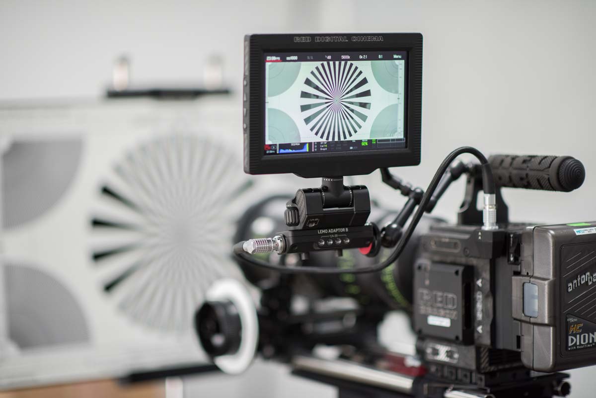 Camera with focusing
