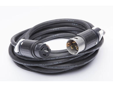 250V 50A Twist-lock Extension - 50 foot
