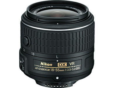 Nikon AF-S DX NIKKOR 18-55mm f/3.5-5.6G VR II Lens