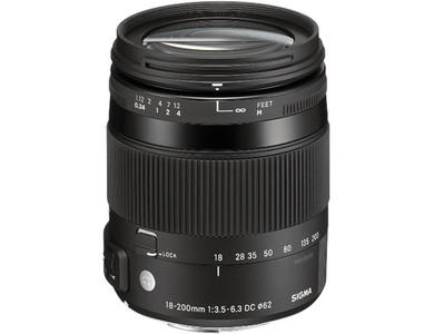 Sigma 18-200mm F3.5-6.3 DC Macro OS HSM for Canon