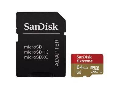 Sandisk Extreme 64GB MicroSDXC UHS-I
