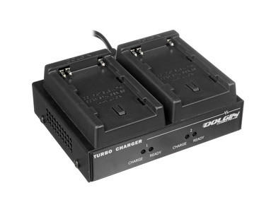 2-position charger for Sony EX and PMW Series Batteries
