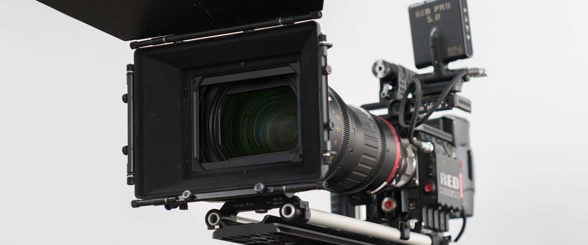 Red Camera ready for shooting